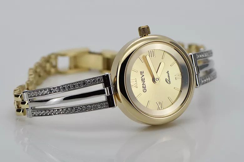 Gold ladies watch ★ zlotychlopak.pl ★ Gold purity 585 333 Low price!