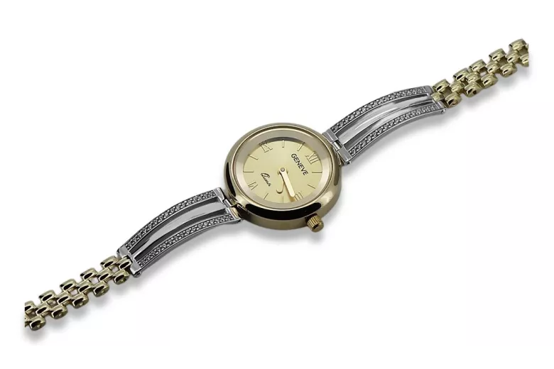 Reloj ★ de oro para damas zlotychlopak.pl Pureza de oro 585 333 ¡★ Precio bajo!