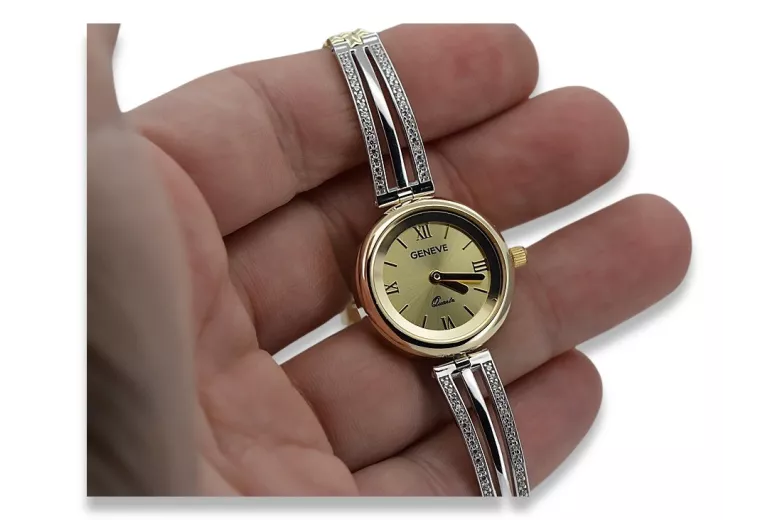 Gold ladies watch ★ zlotychlopak.pl ★ Gold purity 585 333 Low price!