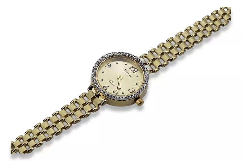 Montre ★ dame en or zlotychlopak.pl ★ Pureté d’or 585 333 Prix bas!