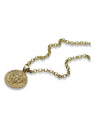 Gold pendant pendant ★ zlotychlopak.pl ★ Gold hallmark 585 333 low price