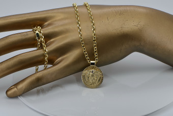 Pendentif pendentif ★ en or zlotychlopak.pl ★ Poinçon en or 585 333 petit prix
