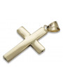 Golden Catholic Cross ★ russiangold.com ★ Gold 585 333 Low price