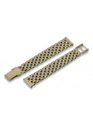 Yellow rose gold watch bracelet ★ russiangold.com ★ Gold 585 333 Low price