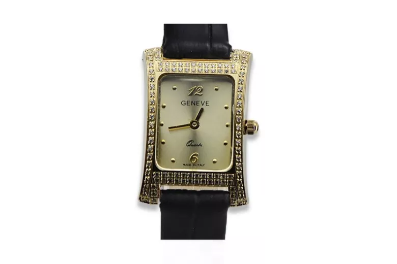 Gold ladies watch ★ zlotychlopak.pl ★ Gold purity 585 333 Low price!