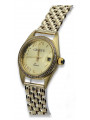 Goldene Herrenuhr Geneve ★ zlotychlopak.pl ★ Gold Reinheit 585 333 Niedriger Preis!