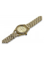 Gold men's watch Geneve ★ zlotychlopak.pl ★ Gold purity 585 333 Low Price!