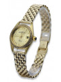 Gold men's watch Geneve ★ zlotychlopak.pl ★ Gold purity 585 333 Low Price!