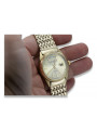 Goldene Herrenuhr Geneve ★ zlotychlopak.pl ★ Gold Reinheit 585 333 Niedriger Preis!