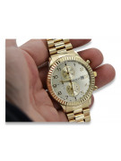 Gold men's watch Geneve ★ zlotychlopak.pl ★ Gold purity 585 333 Low Price!