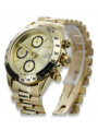 Gold men's watch Geneve ★ zlotychlopak.pl ★ Gold purity 585 333 Low Price!