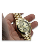 Reloj de oro para hombre Geneve ★ zlotychlopak.pl ★ Pureza de oro 585 333 Precio bajo!