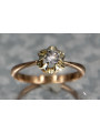 Vintage rose 14k gold 585 Vintage Diamond ring vrd353