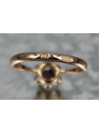 Vintage rose 14k gold 585 Diamond ring vrd353