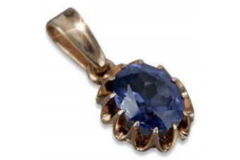 Российская советская роза 14к 585 золото александрита рубин изумрудный сапфир циркон ... кулон vpc013