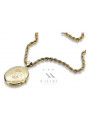 Gold pendant pendant ★ zlotychlopak.pl ★ Gold hallmark 585 333 low price