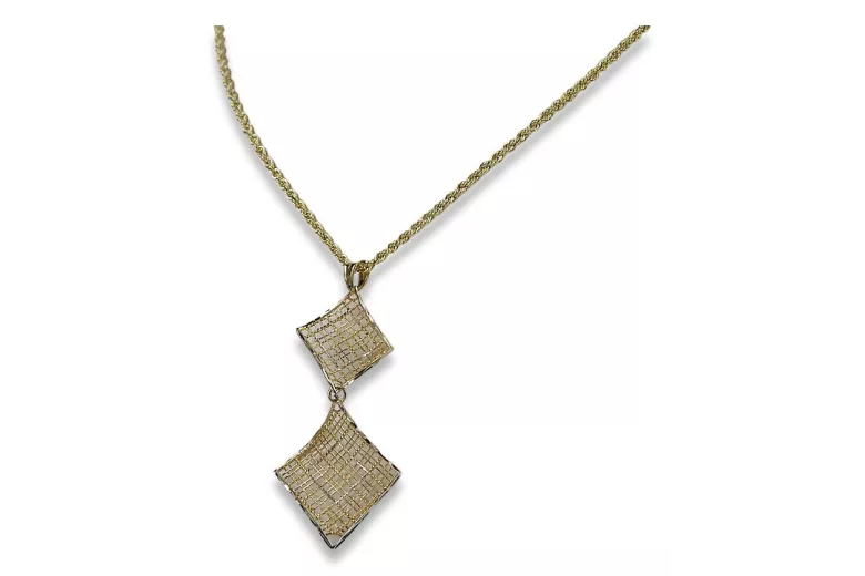 Gold pendant pendant ★ zlotychlopak.pl ★ Gold hallmark 585 333 low price