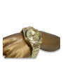 Gold men's watch Geneve ★ zlotychlopak.pl ★ Gold purity 585 333 Low Price!