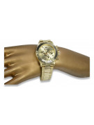 Gold men's watch Geneve ★ zlotychlopak.pl ★ Gold purity 585 333 Low Price!