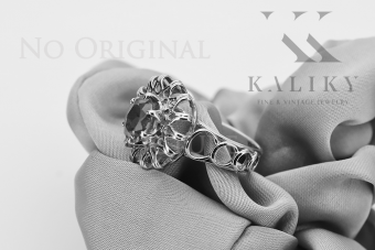 Wyjątkowy Wyrób Vintage 14K z Różowego Złota w Oprawie vrc032