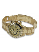 Goldene Herrenuhr Geneve ★ zlotychlopak.pl ★ Gold Reinheit 585 333 Niedriger Preis!