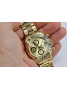 Reloj de oro para hombre Geneve ★ zlotychlopak.pl ★ Pureza de oro 585 333 Precio bajo!