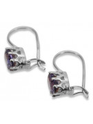 Argent 925 Alexandrite Rubis Émeraude Saphir Aigue-marine Zircon ... Boucles d’oreilles vec196s