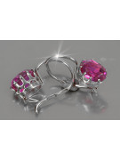 copy of Argent 925 Alexandrite Rubis Émeraude Saphir Aigue-marine Zircon ... Boucles d’oreilles VEC196S