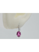 copy of Argent 925 Alexandrite Rubis Émeraude Saphir Aigue-marine Zircon ... Boucles d’oreilles VEC196S