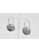 Vintage Vintage 925 Silver earrings setting vec002s