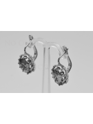 "Raffinées boucles d'oreilles d'origine vintage en or rose 14 carats" vec079