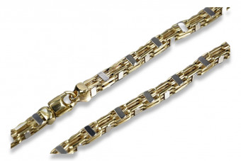 Italian yellow 14k gold chain cc051yw