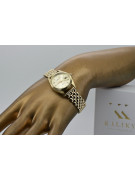 Gold men's watch Geneve ★ zlotychlopak.pl ★ Gold purity 585 333 Low Price!