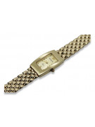 Gold men's watch Geneve ★ zlotychlopak.pl ★ Gold purity 585 333 Low Price!