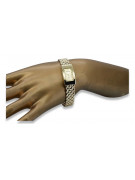 Gold men's watch Geneve ★ zlotychlopak.pl ★ Gold purity 585 333 Low Price!