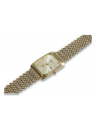 Gold men's watch Geneve ★ zlotychlopak.pl ★ Gold purity 585 333 Low Price!