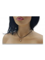 "14k 585 Rose Gold Pearl Pendant with Vintage Elegance" vppr002