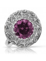 Rose soviétique russe 14k 585 or Alexandrite Ruby Emerald Sapphire Zircon ring vrc059