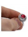 Rose soviétique russe 14k 585 or Alexandrite Ruby Emerald Sapphire Zircon ring vrc059