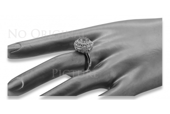 Руска съветска роза 14k 585 злато александрит рубин изумруд сапфир циркон пръстен vrc059