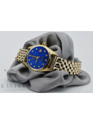 Gold men's watch Geneve ★ zlotychlopak.pl ★ Gold purity 585 333 Low Price!