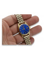 Reloj de oro para hombre Geneve ★ zlotychlopak.pl ★ Pureza de oro 585 333 Precio bajo!