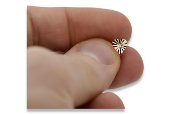 Pendientes de oro zlotychlopak.pl Muestra de ★ oro 585 333 ¡★ Precio bajo!