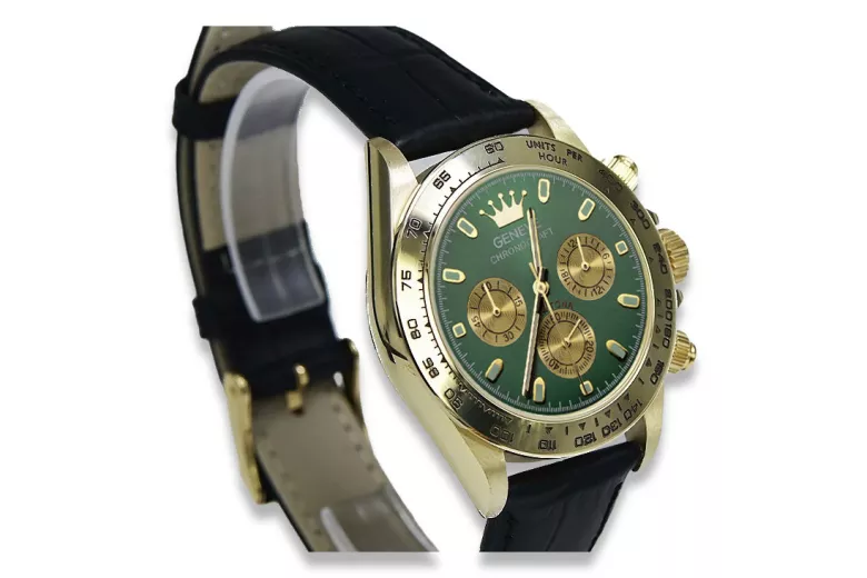 Montre homme en or Genève ★ zlotychlopak.pl ★ Pureté de l’or 585 333 Prix bas!