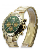 Gold men's watch Geneve ★ zlotychlopak.pl ★ Gold purity 585 333 Low Price!