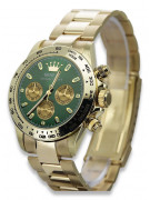 Gold men's watch Geneve ★ zlotychlopak.pl ★ Gold purity 585 333 Low Price!