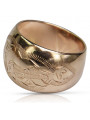 Russisch Sowjet rosa 14 Karat 585 gold Vintage Ring vrn007