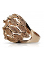 Russisch Sowjet rosa 14 Karat 585 gold Vintage Ring vrn045