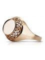 Russisch Sowjet rosa 14 Karat 585 gold Vintage Ring vrn141