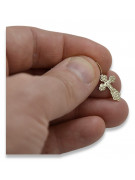 Gold Orthodox Cross ★ russiangold.com ★ Gold 585 333 Low price